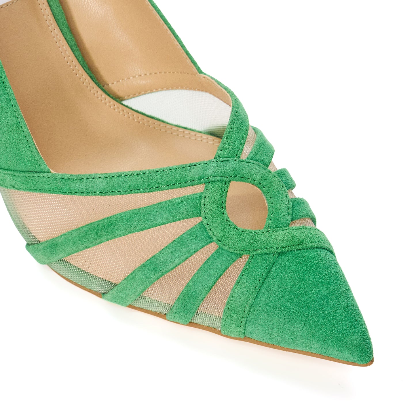 ANABELLE GREEN SUEDE