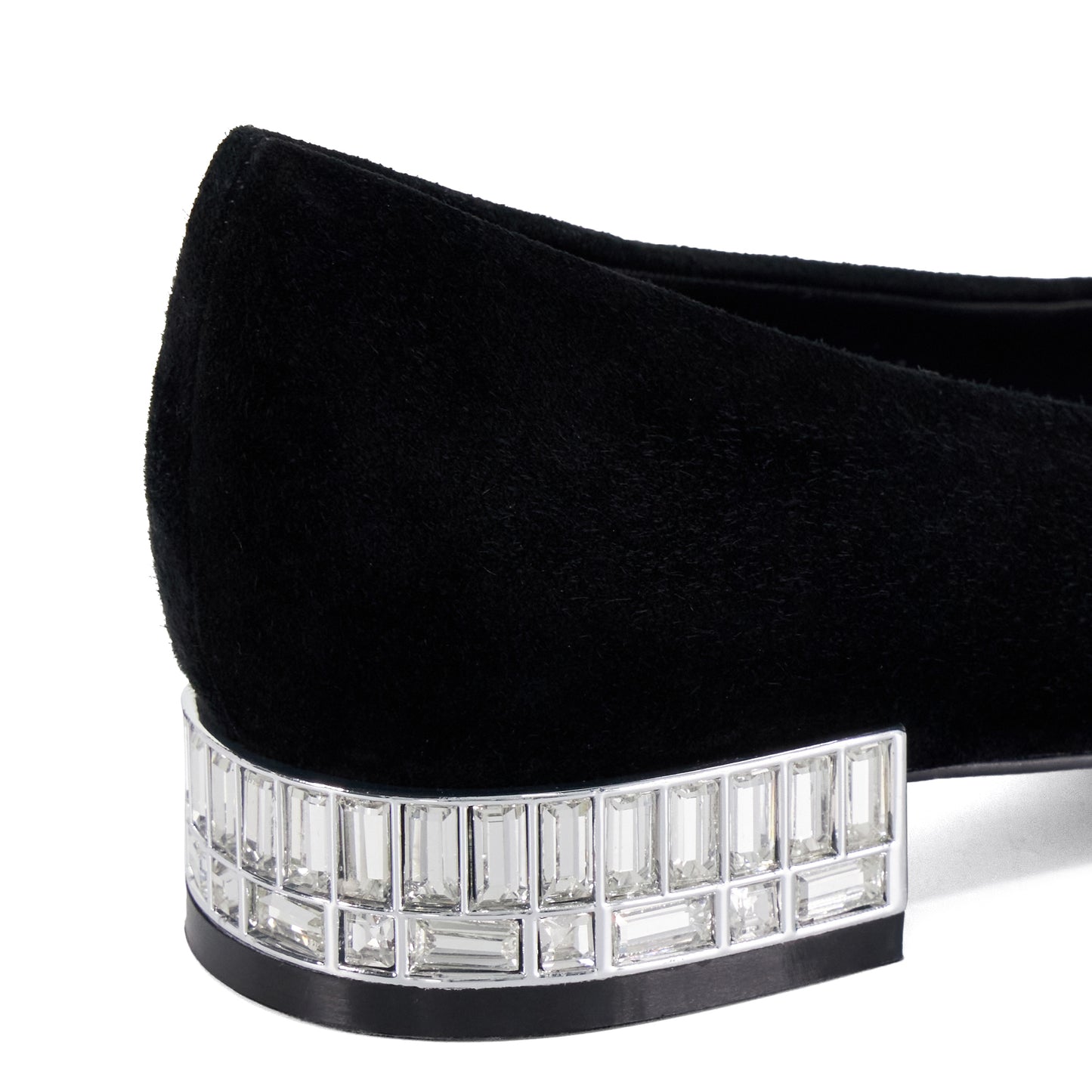 BALLERINA BLACK SUEDE