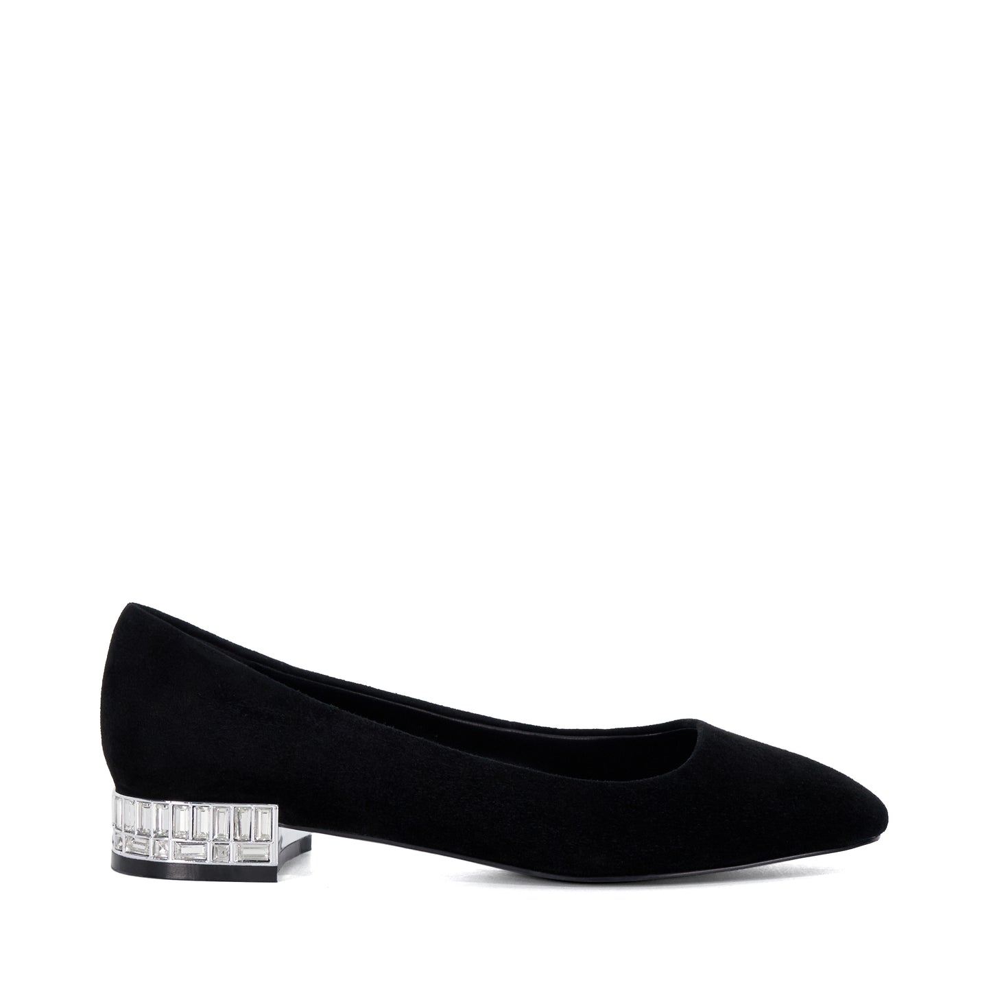 BALLERINA BLACK SUEDE