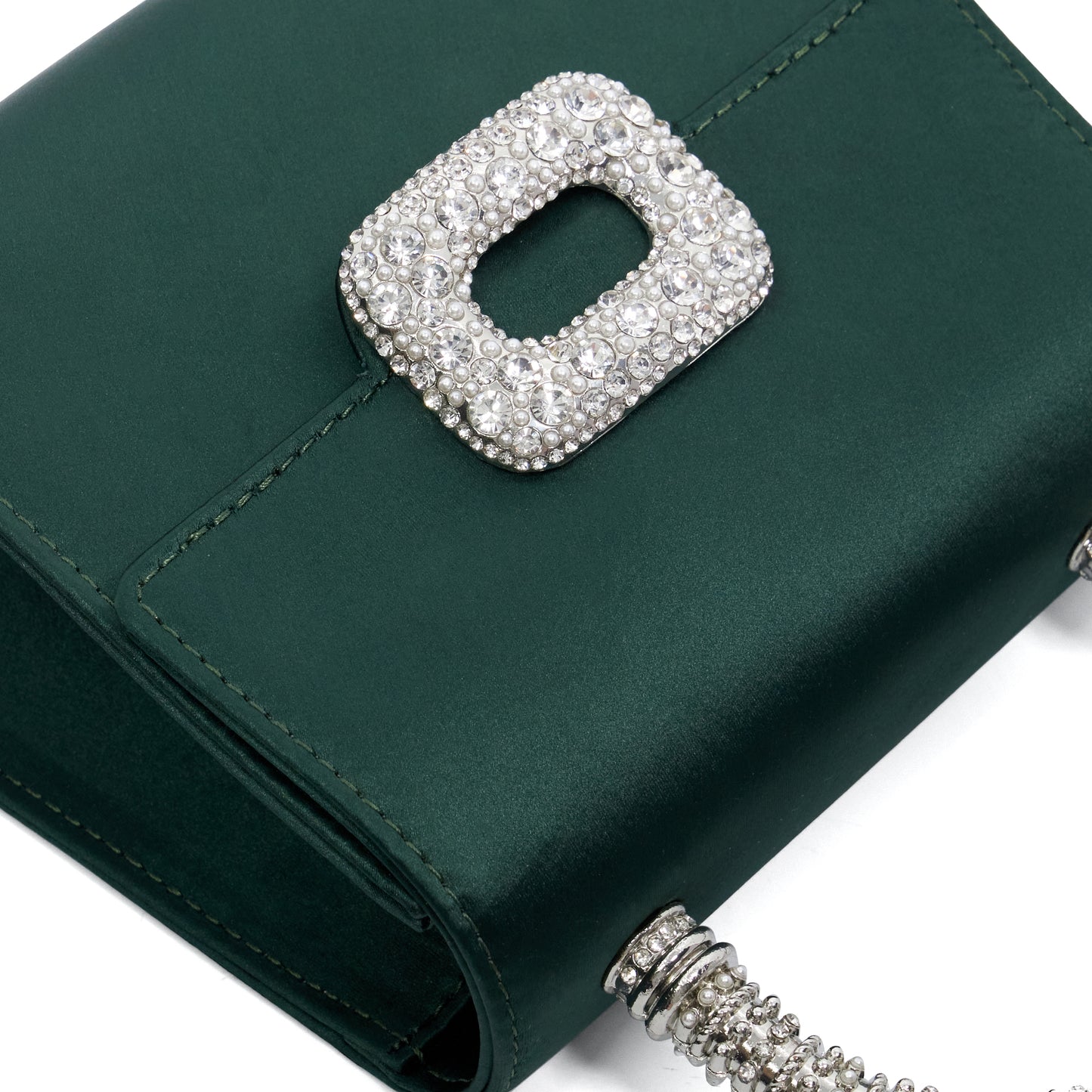 BOLENNA - GREEN SATIN