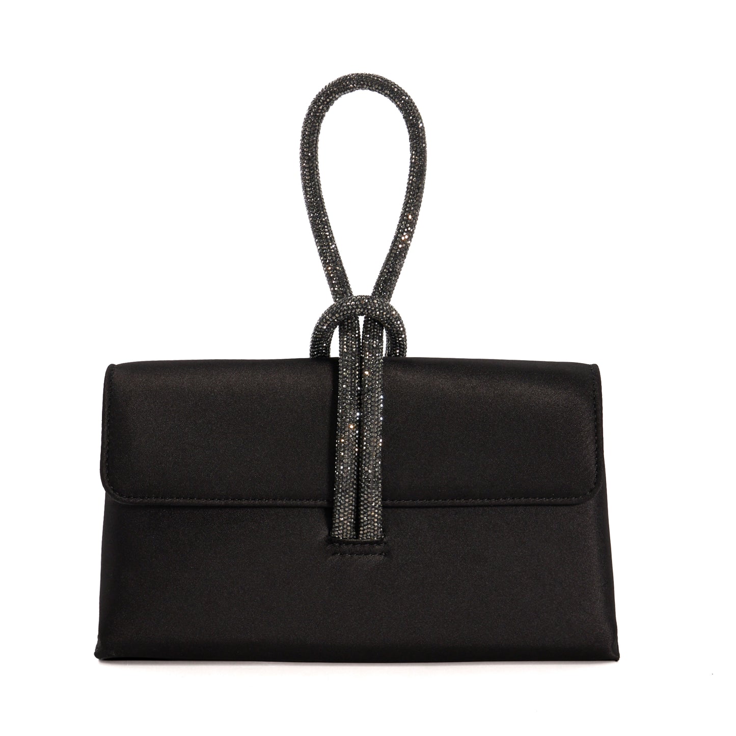 BRYNIE BLACK SATIN