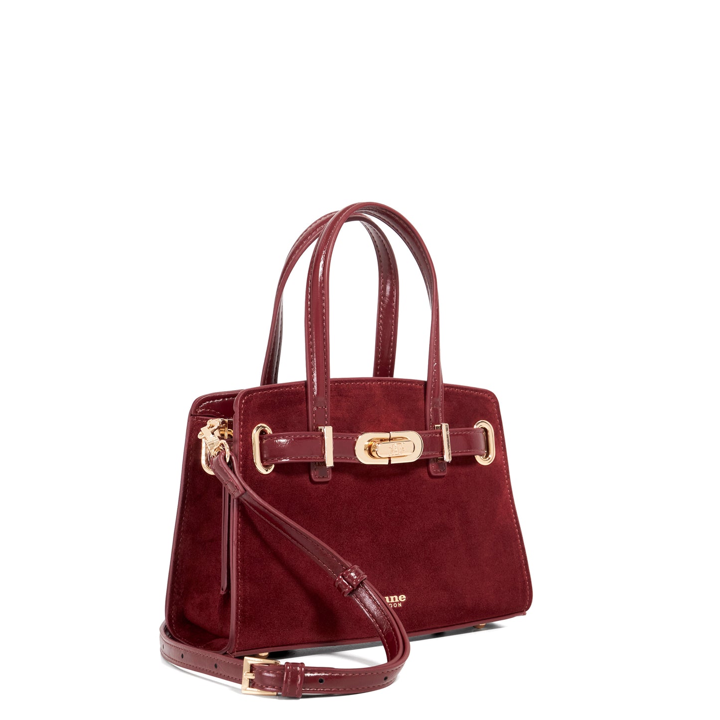 AW25 - DINKYDEFINE BURGUNDY-SUEDE