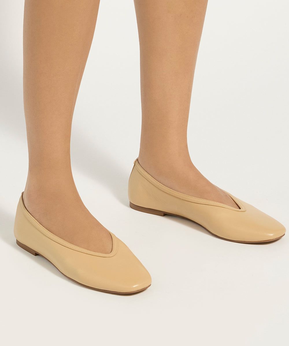 SS26 HETTA CAMEL LEATHER