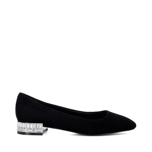 BALLERINA BLACK SUEDE