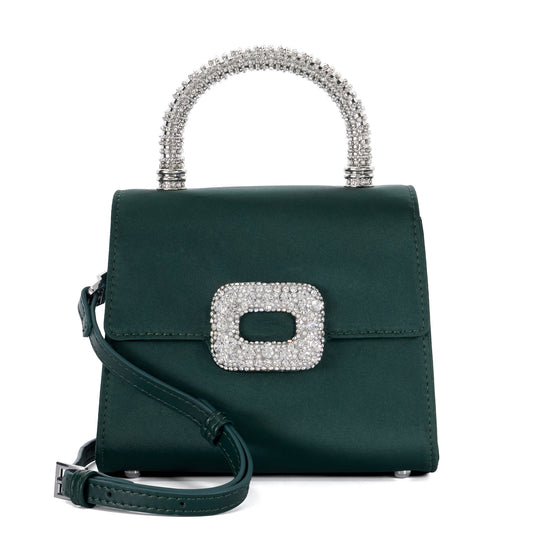 BOLENNA - GREEN SATIN