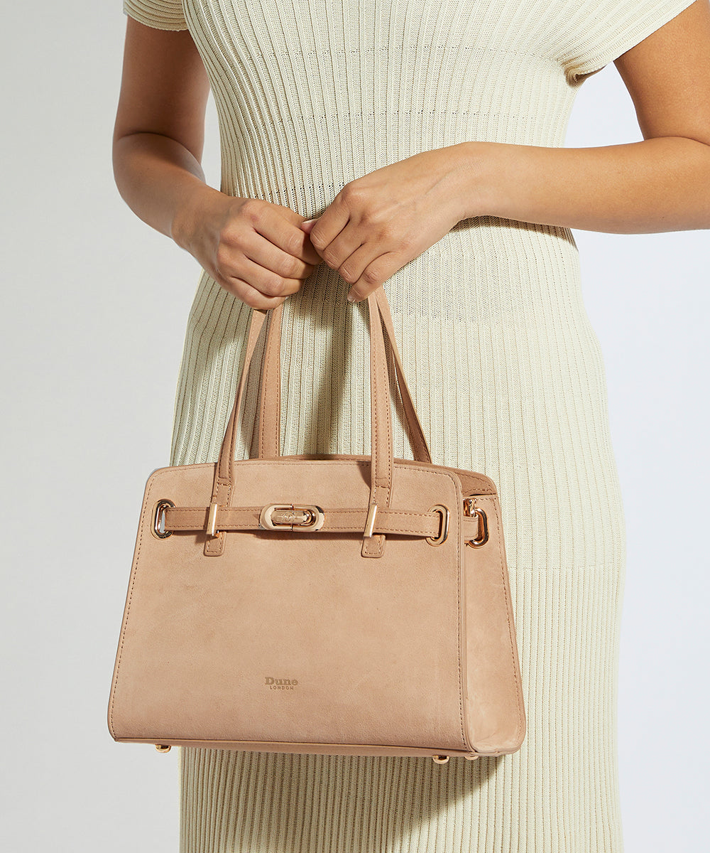 SS26 DINIFEFINE TAUPE SUEDE