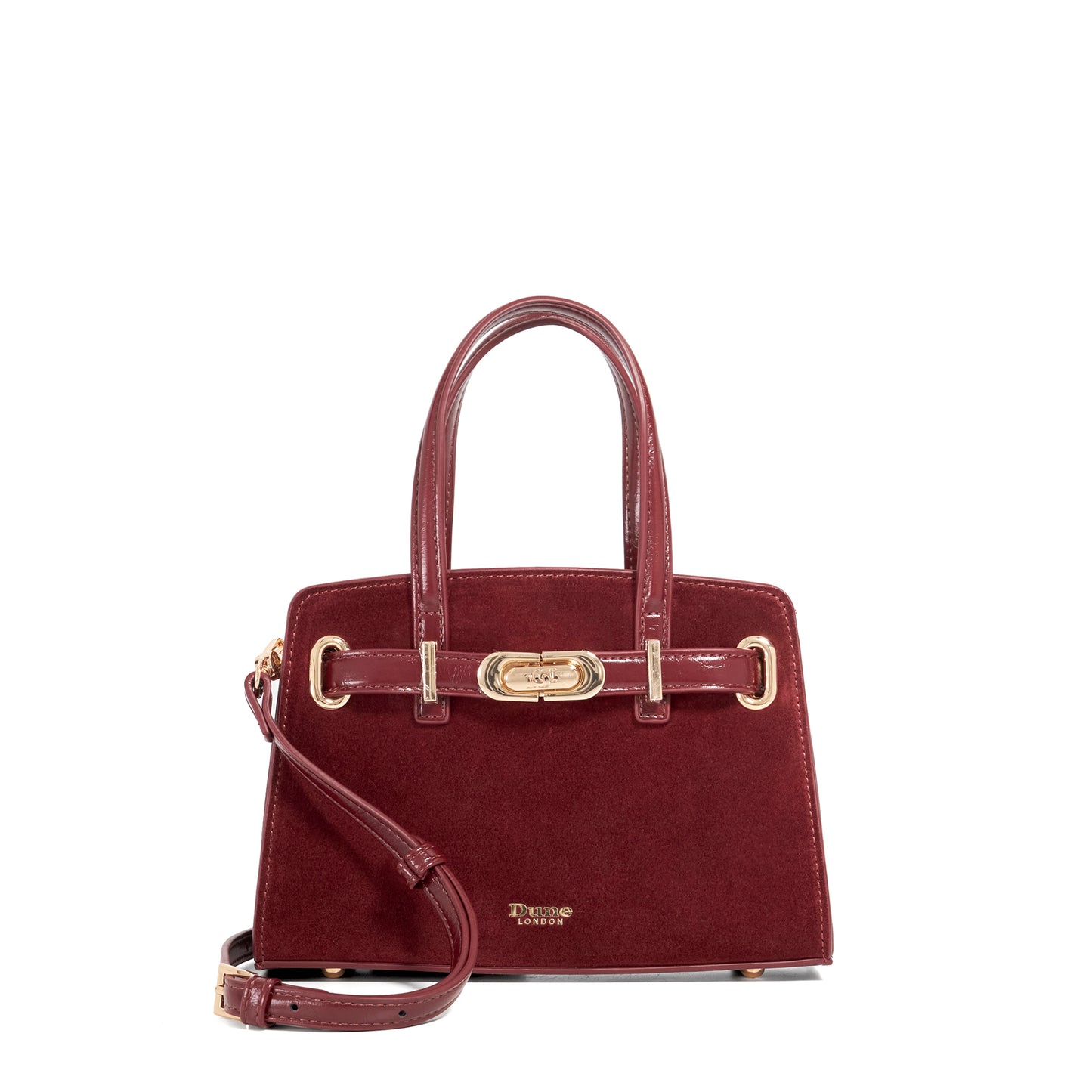 AW25 - DINKYDEFINE	BURGUNDY-SUEDE