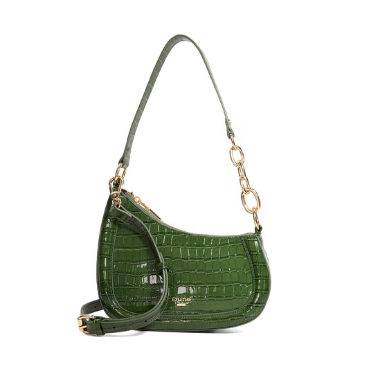 AW25 - DIRECTION GREEN-LEATHER