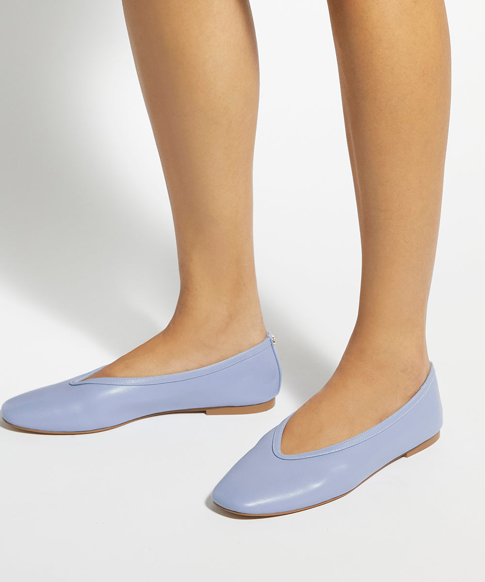 SS26 HETTA BLUE LEATHER