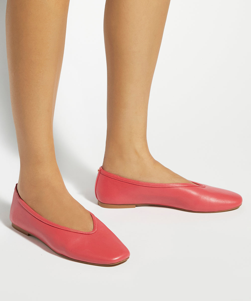 SS26 HETTA PINK LEATHER