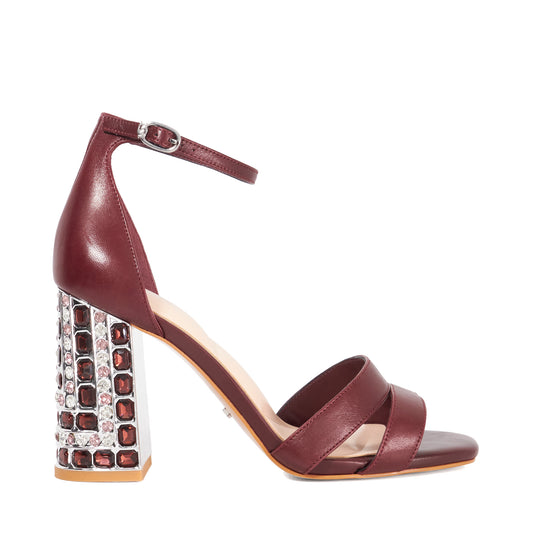 AW25 - MAJESTICAL	BURGUNDY-LEATHER